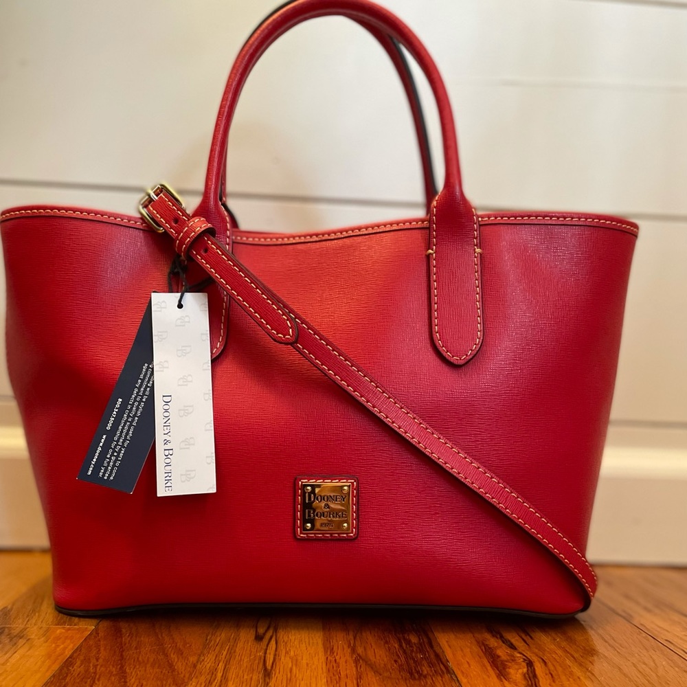 Dooney & Bourke Saffiano Leather Brielle